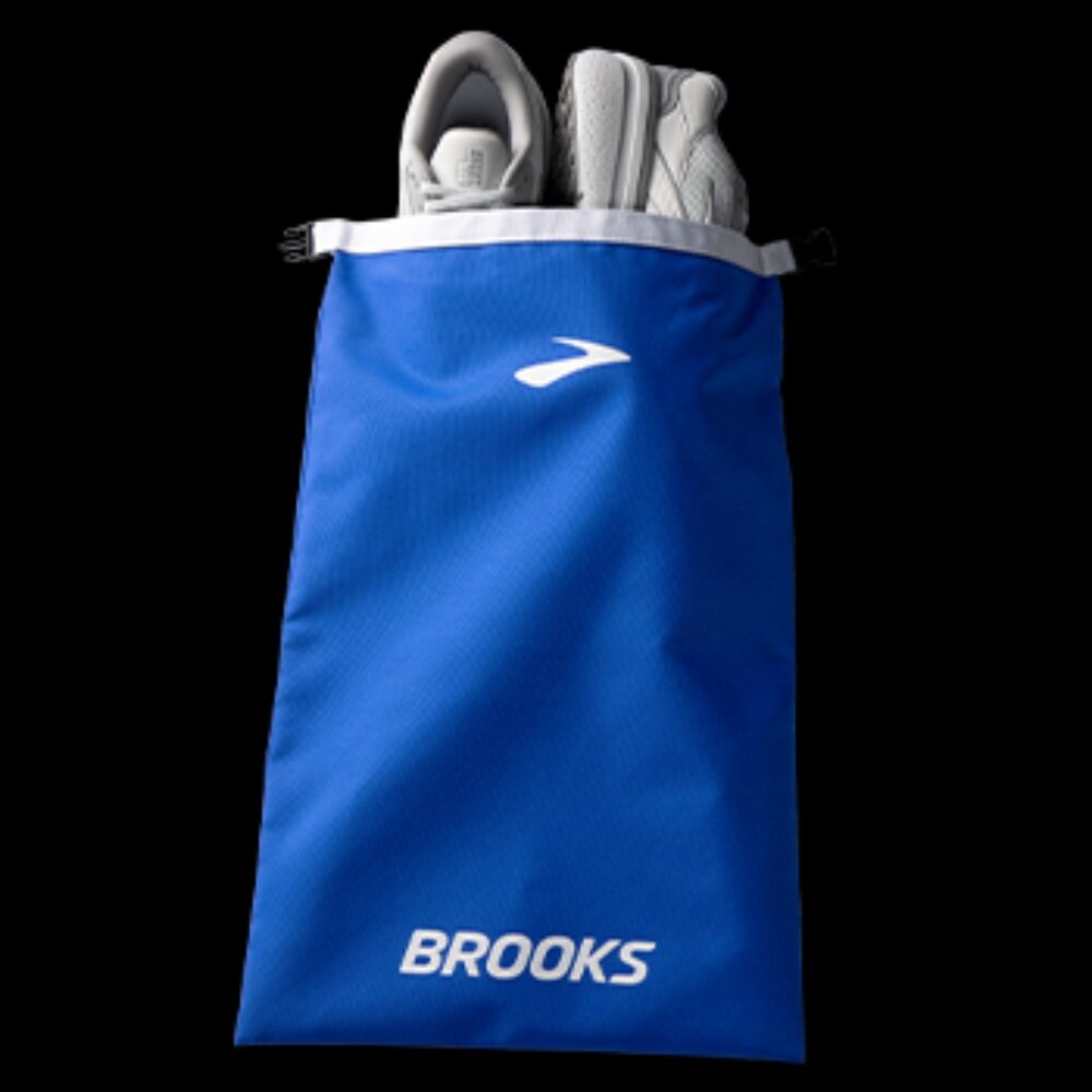 NWT Brooks Blue with White Logo Wet Dry Bag/Roll Top